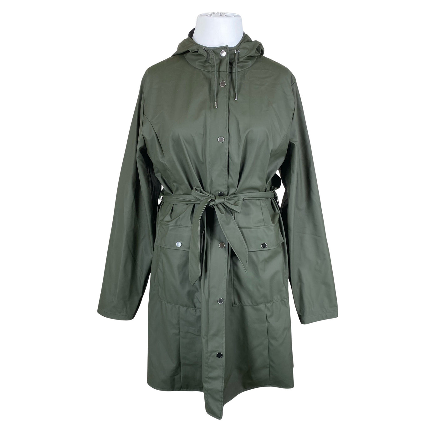 Unisex Rains - Rain jacket, size 44 - Green (1)