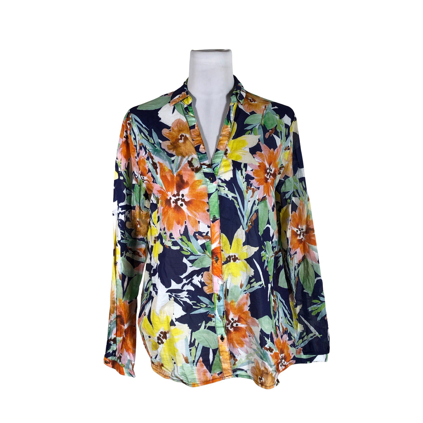 Unisex Esprit - Blouse, size 40 - Blue (1)