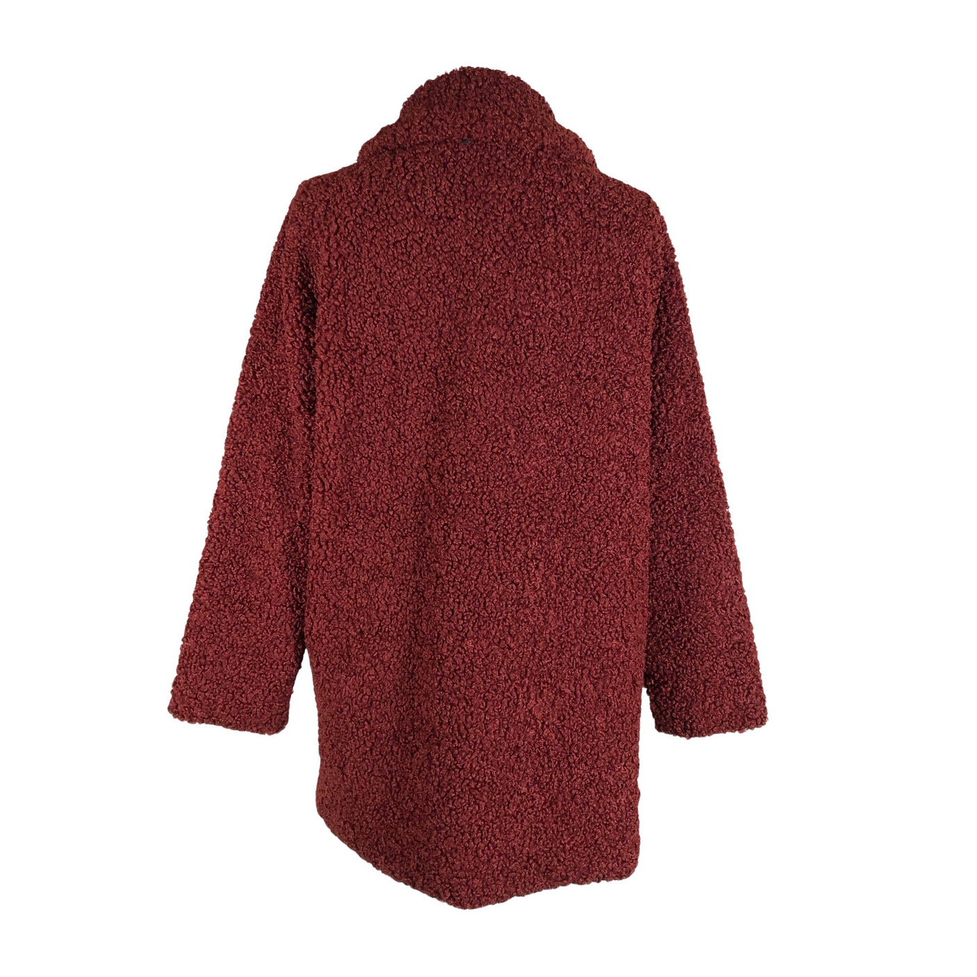 Unisex Nümph - Wool coat, size 38 - Wine red (2)