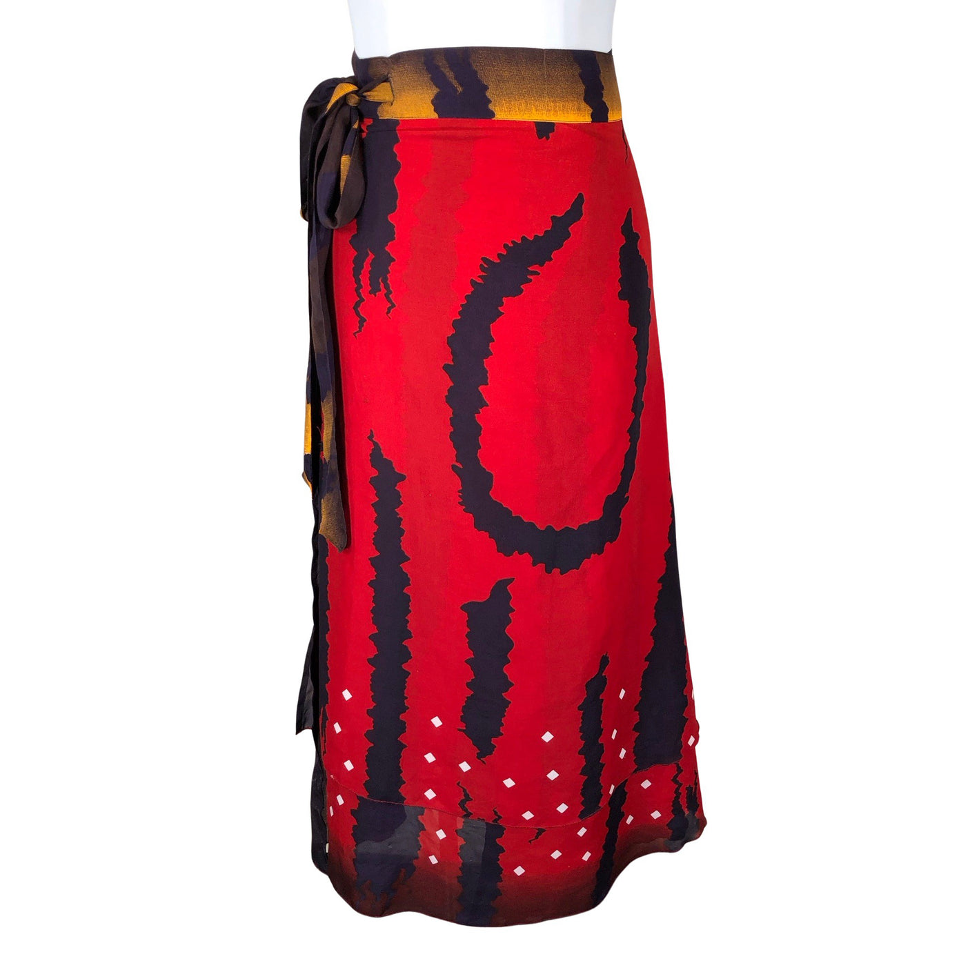 Unisex Kariza - Fabric skirt, size 40 - Red (1)