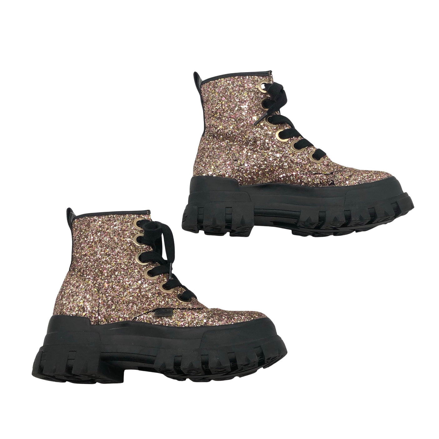 Unisex Buffalo - Ankle boots, size 38 - Gold (1)