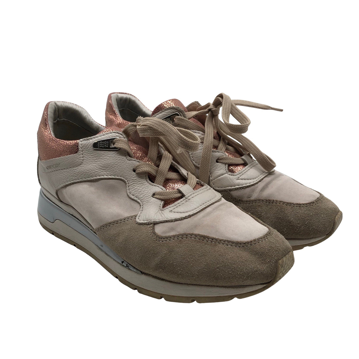 Unisex Geox - Casual sneakers, size 37 - Beige (2)