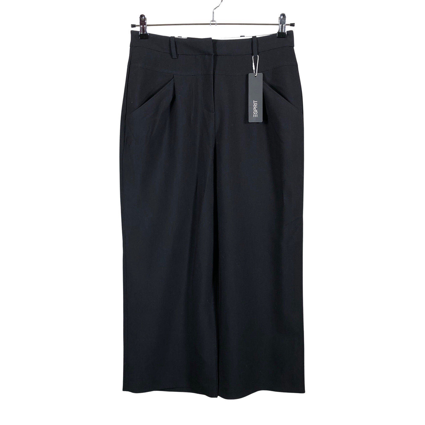 Unisex Esprit - Straight leg trousers, size 38 - Black (1)