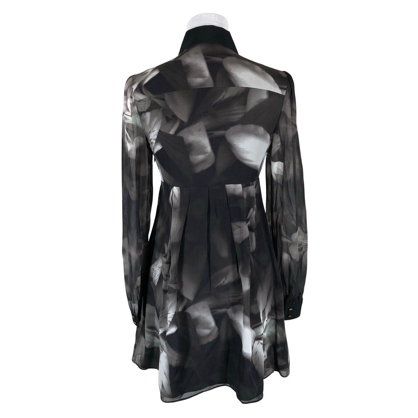 Unisex Ted Baker - Schiffon dress, size 36 - Gray (2)