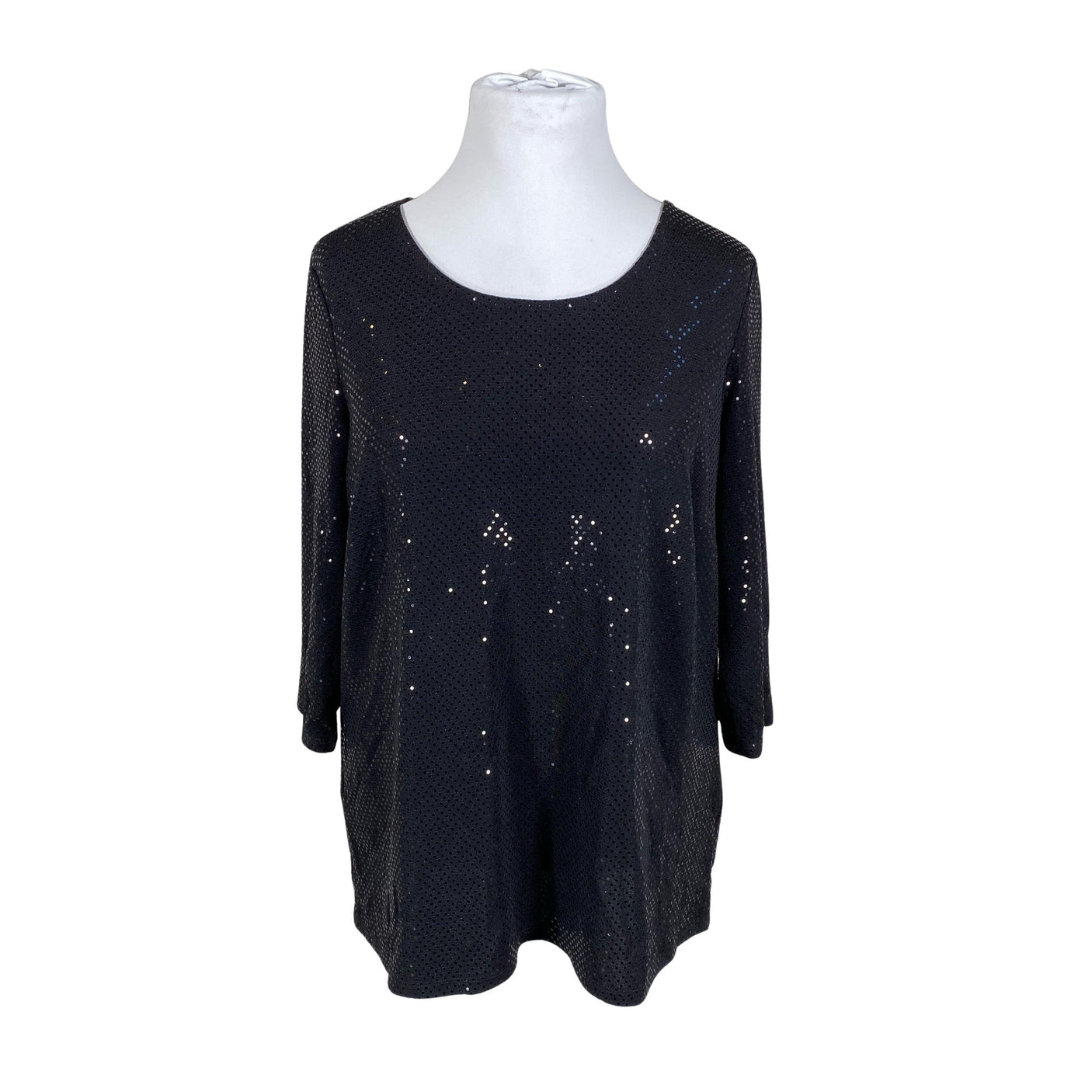 Unisex Zizzi - Party shirt, size 42 - Black (1)