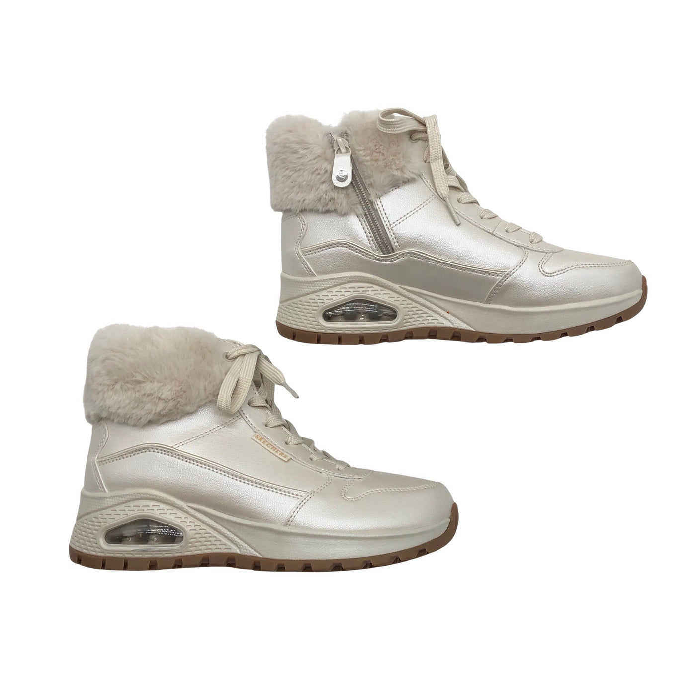 Unisex Skechers - Winter shoes, size 38 - Natural white (1)