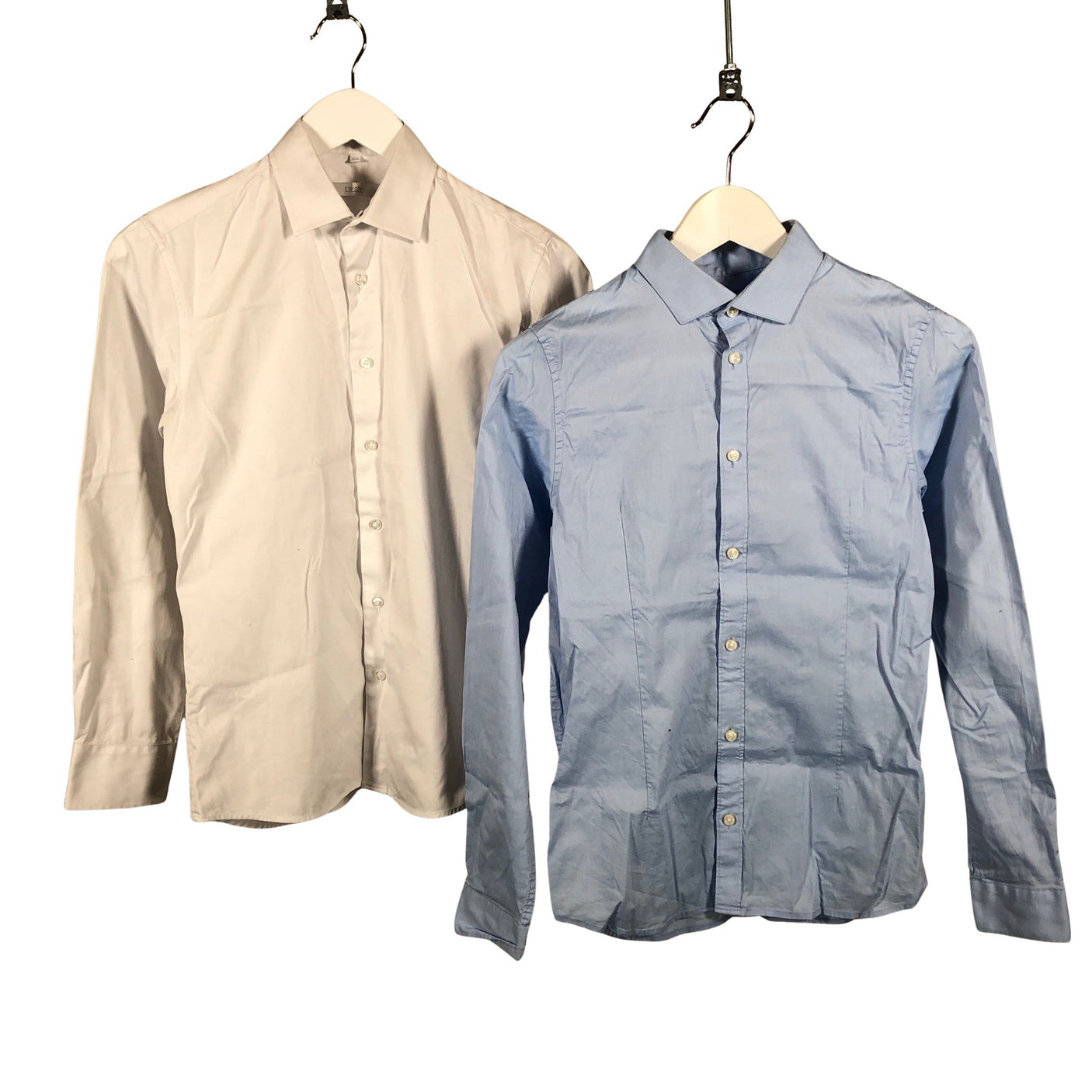 Unisex Jack & Jones - Collared shirt, size 158 - 164 - Light blue (1)