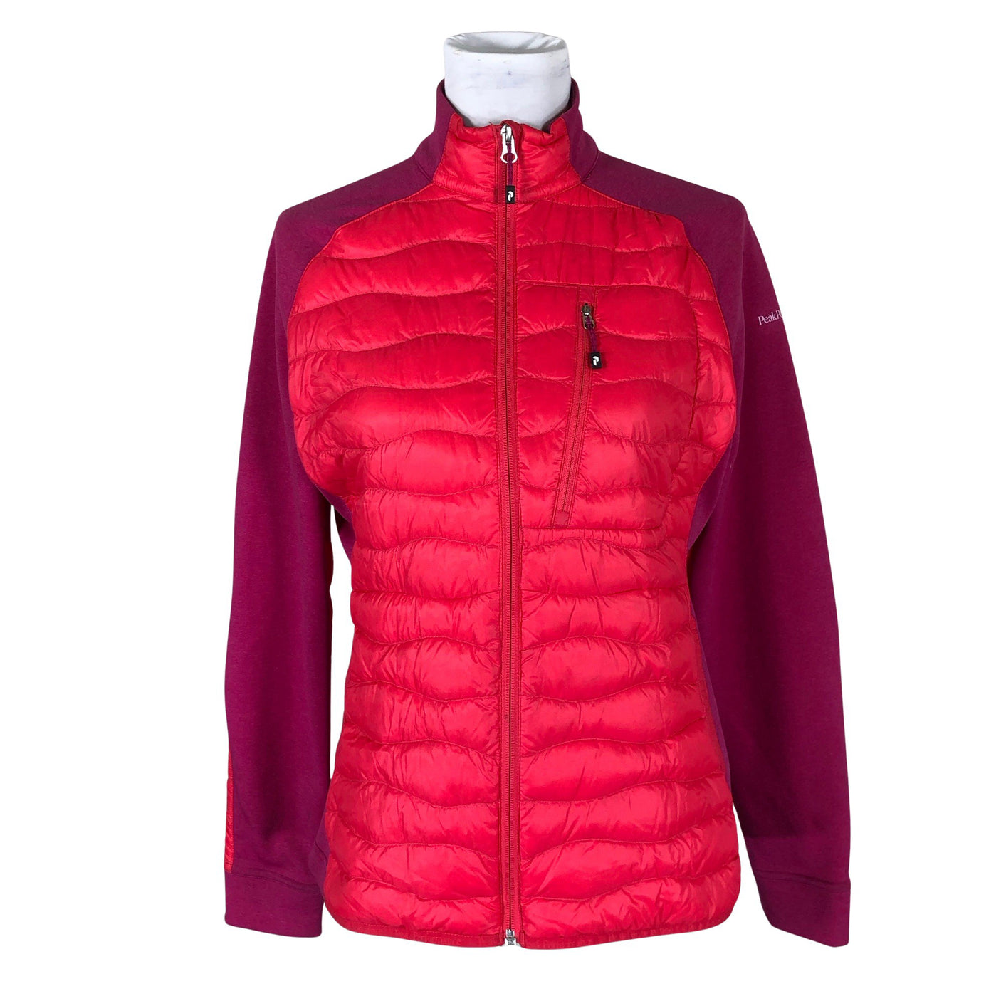 Unisex Peak Performance - Light down jacket, size 40 - Red (1)