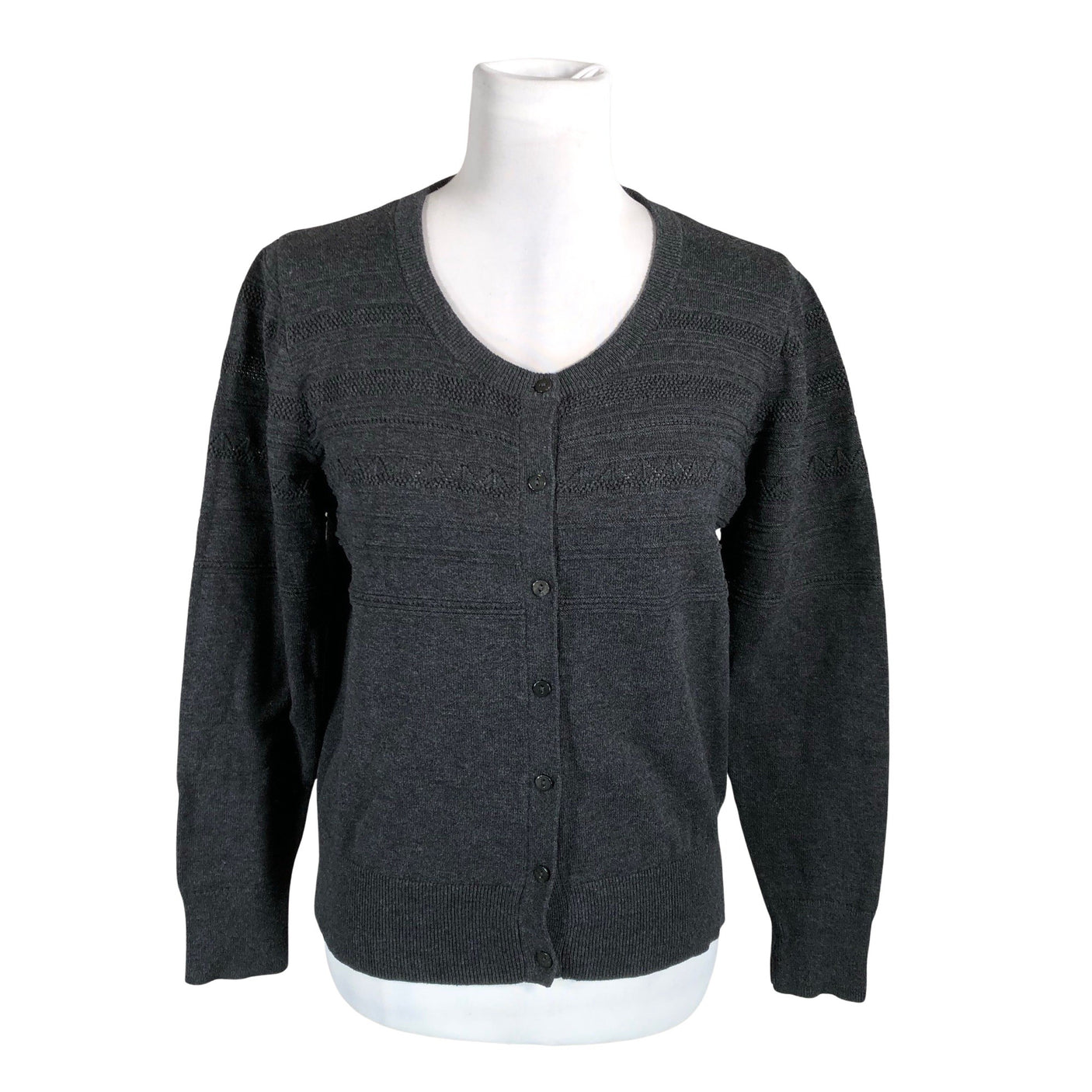 Unisex Cream - Cardigan, size 40 - Gray (1)