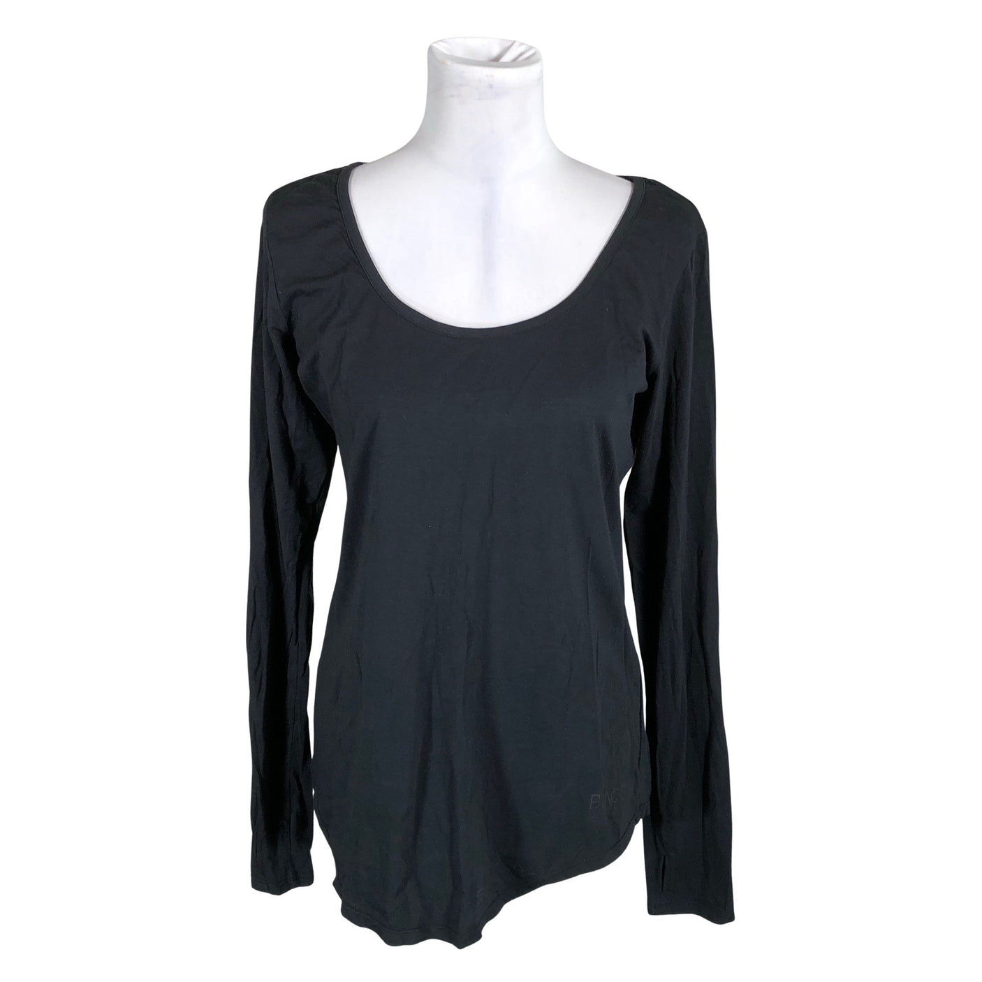 Unisex Blacc - Sports shirt, long sleeve, size 38 - Black (1)