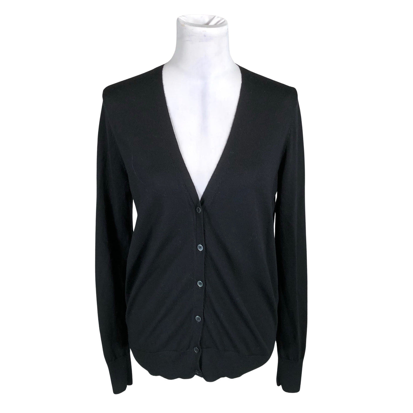 Unisex Uniqlo - Cardigan, size 38 - Black (1)