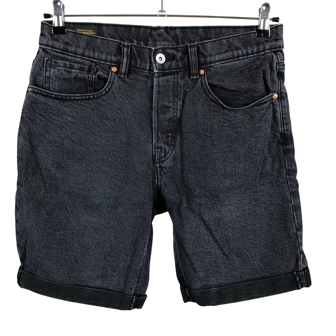 Unisex Vailent - Denim shorts, size M - Black (1)