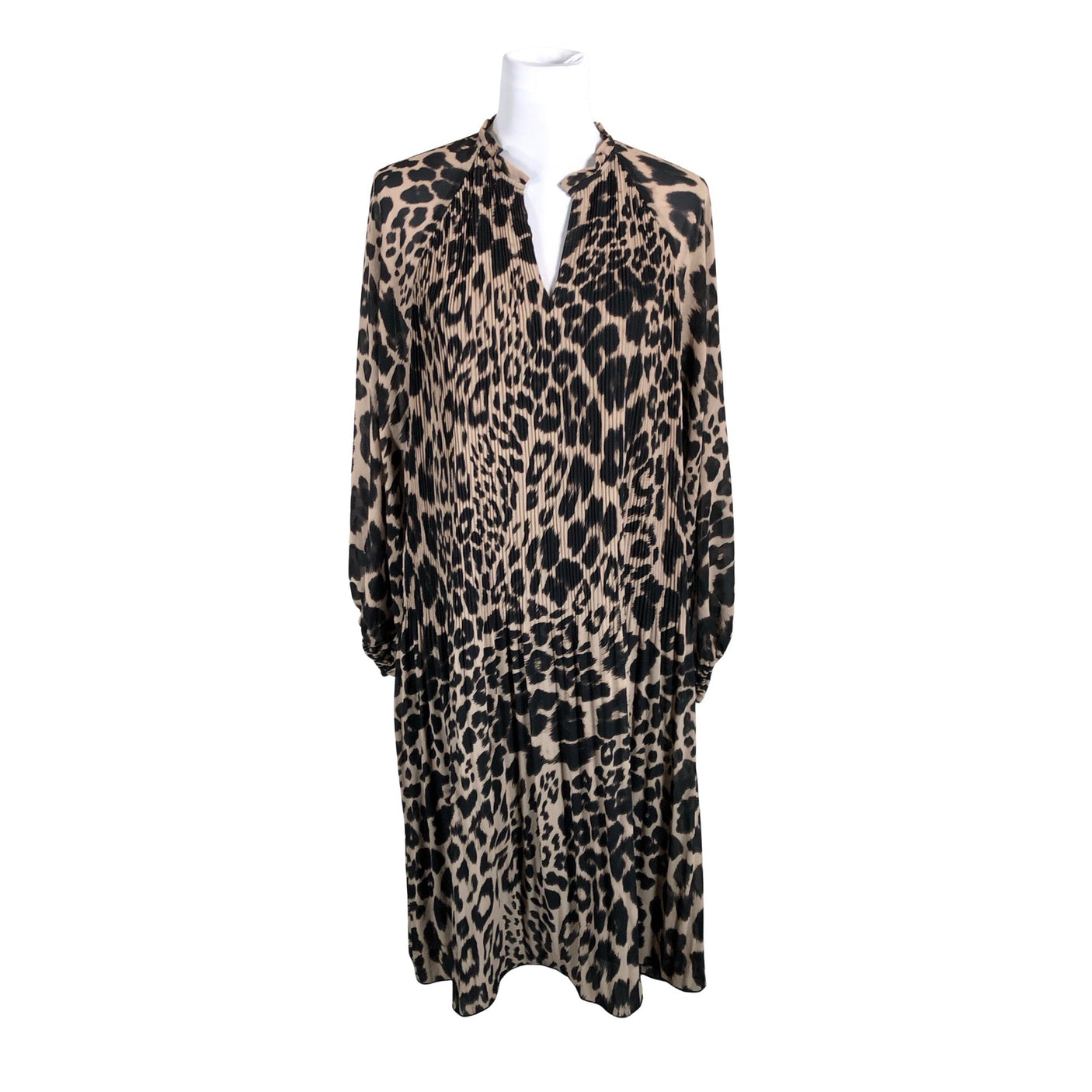 Unisex InWear - Schiffon dress, size 40 - Brown (1)