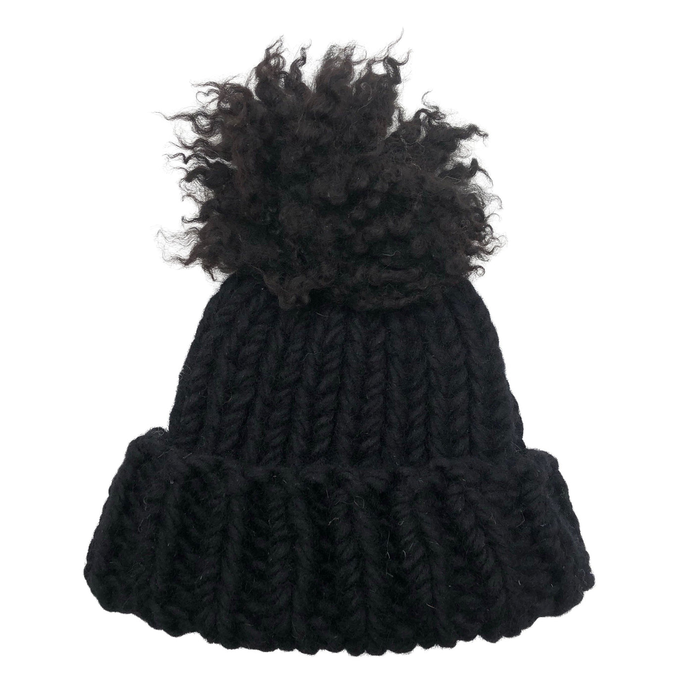 Unisex Myssyfarmi - Winter beanie, size 52 - 54 cm - Black (1)