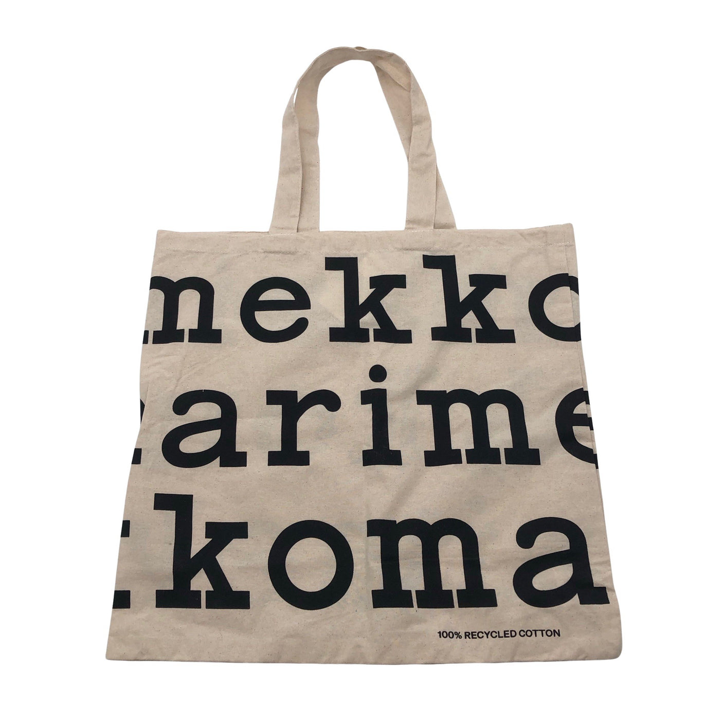 Unisex Marimekko - Shopping bag, size Maxi - Black (1)