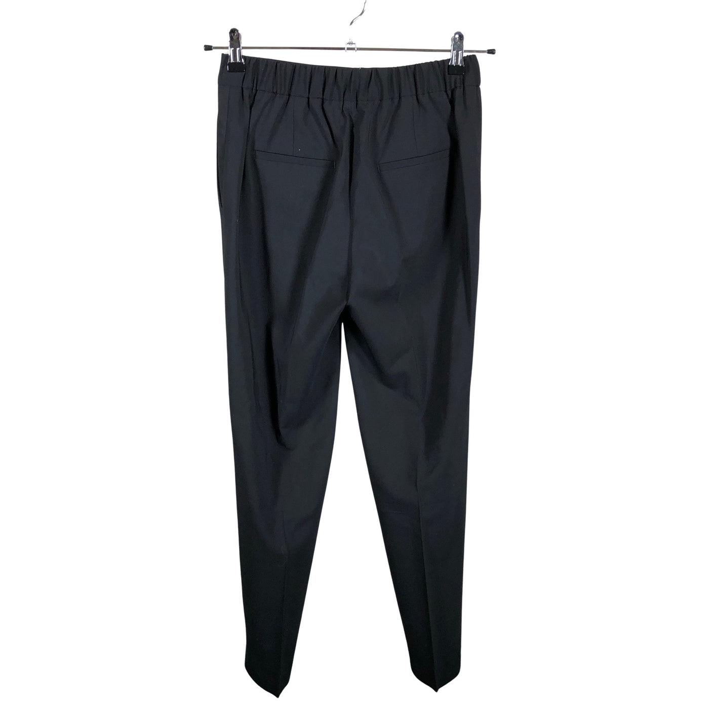 Unisex Massimo Dutti - Straight leg trousers, size 34 - Black (2)
