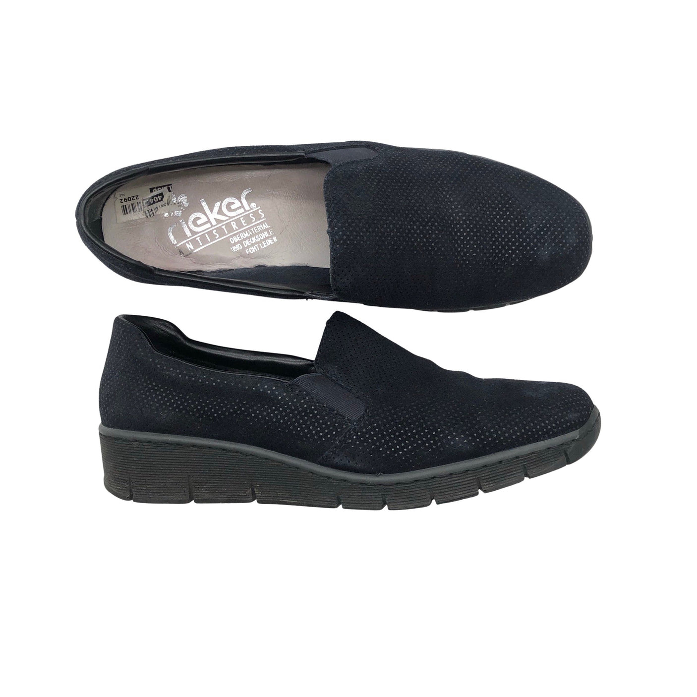 Unisex Rieker - Loafers, size 42 - Black (1)