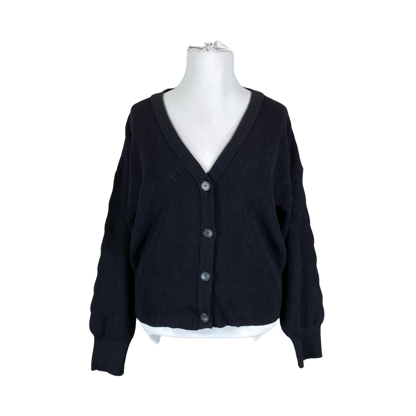 Unisex NOSH - Cardigan, size 42 - Black (1)