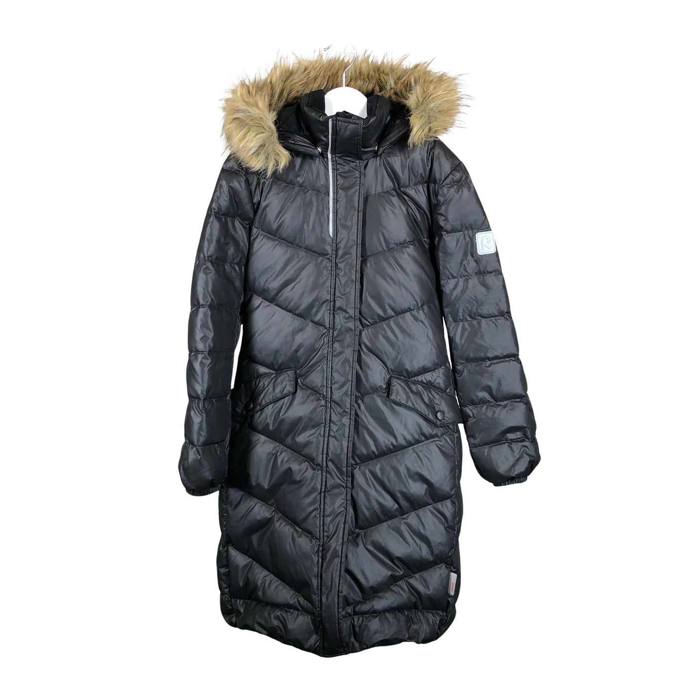 Unisex Reima - Down jacket, size 140 - 146 - Black (1)