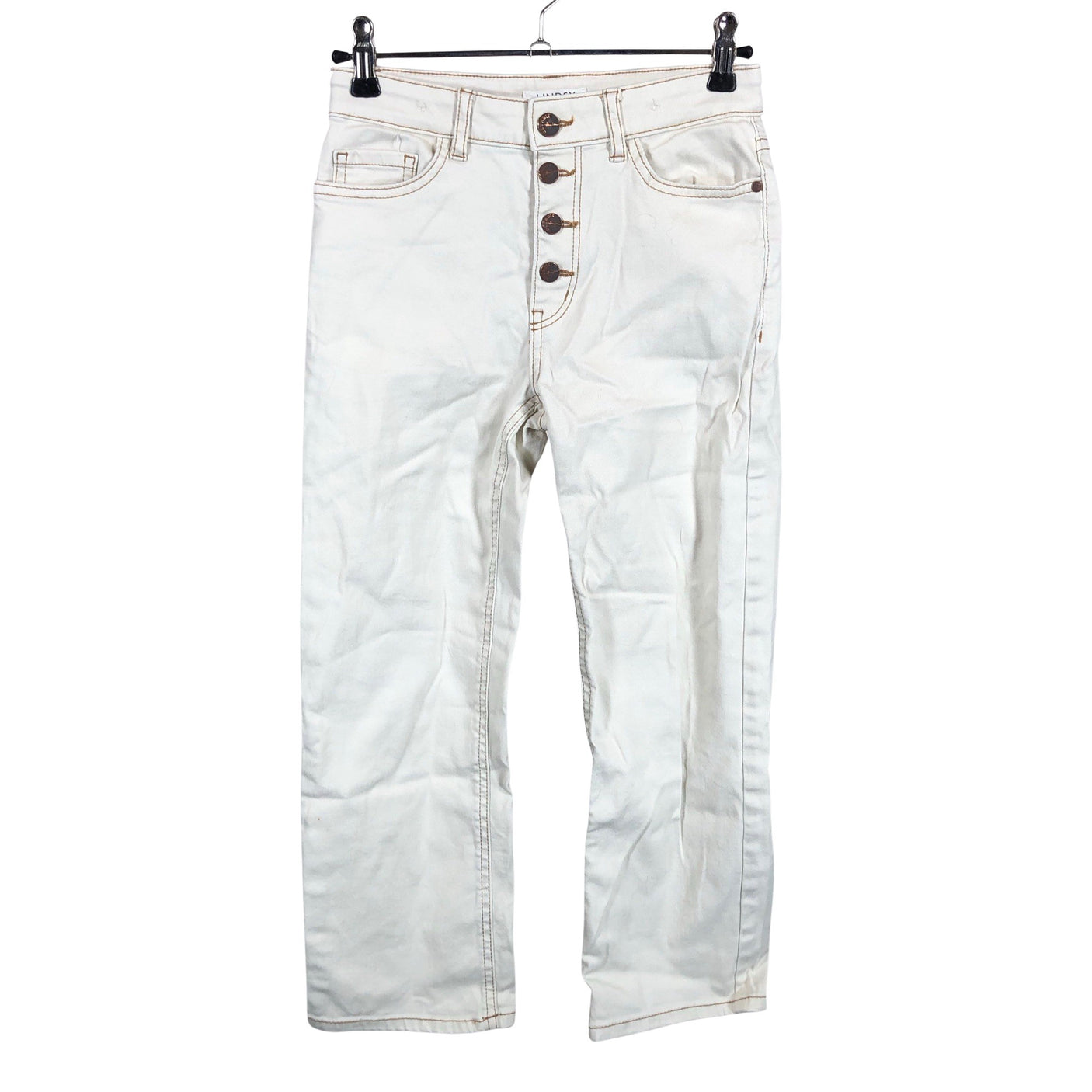 Unisex Lindex - Jeans, size 134 - 140 - Beige (1)