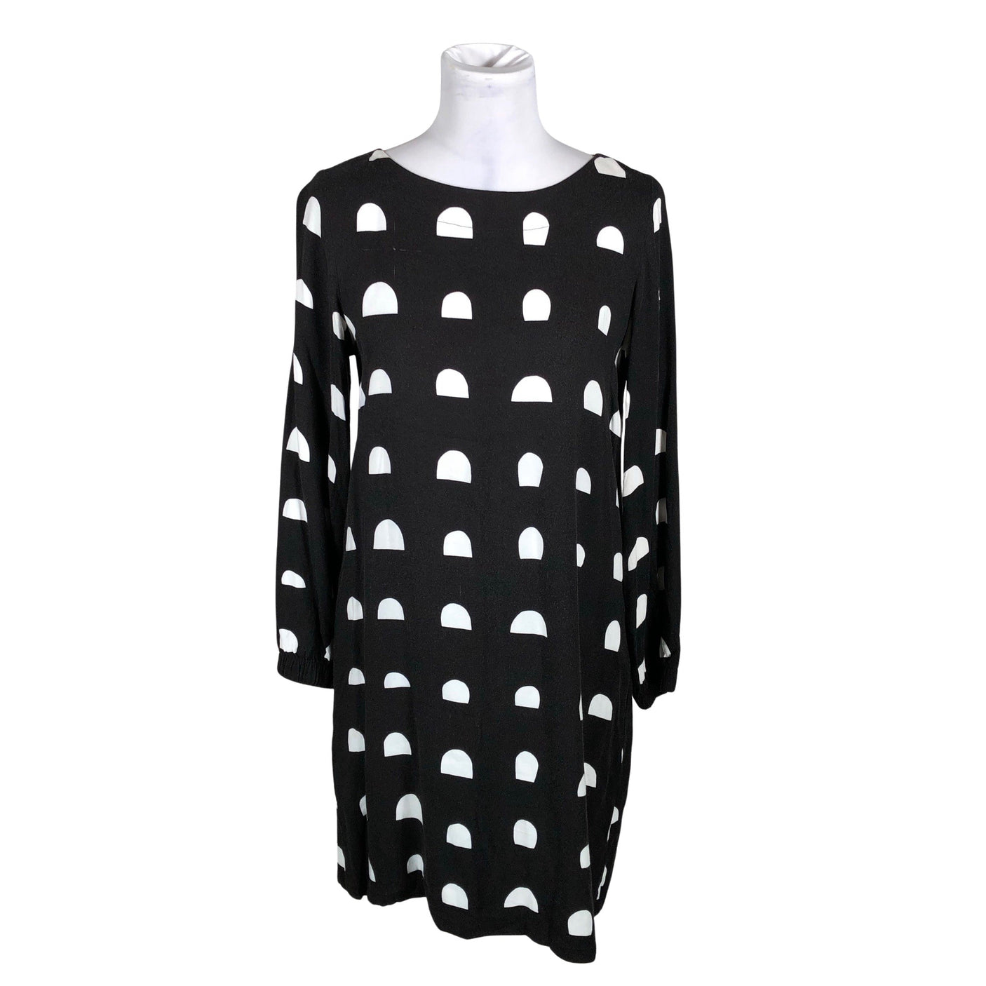 Unisex Marimekko - Schiffon dress, size 36 - Black (1)