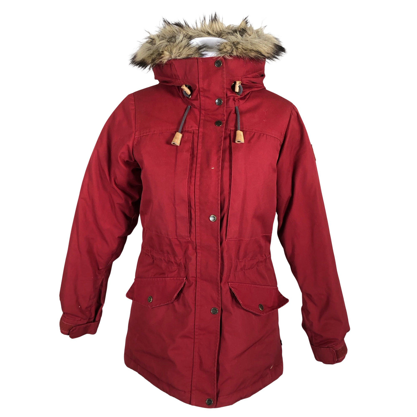 Unisex Fjällräven - Down jacket, size 38 - Wine red (1)