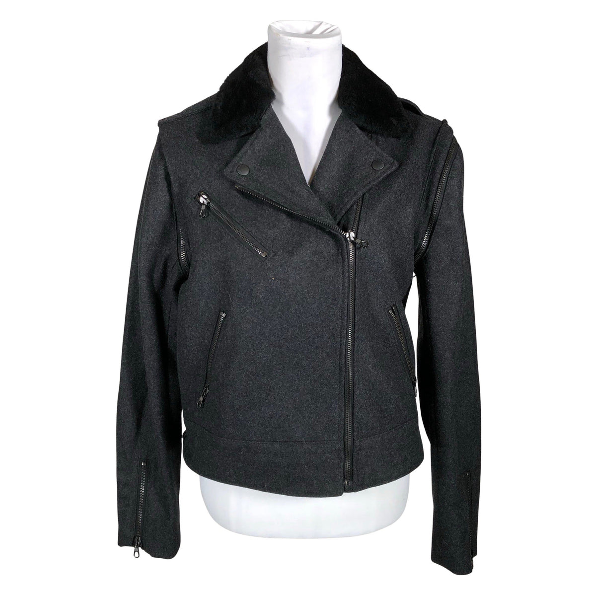 Unisex Rag&Bone - Wool coat, size 36 - Gray (1)