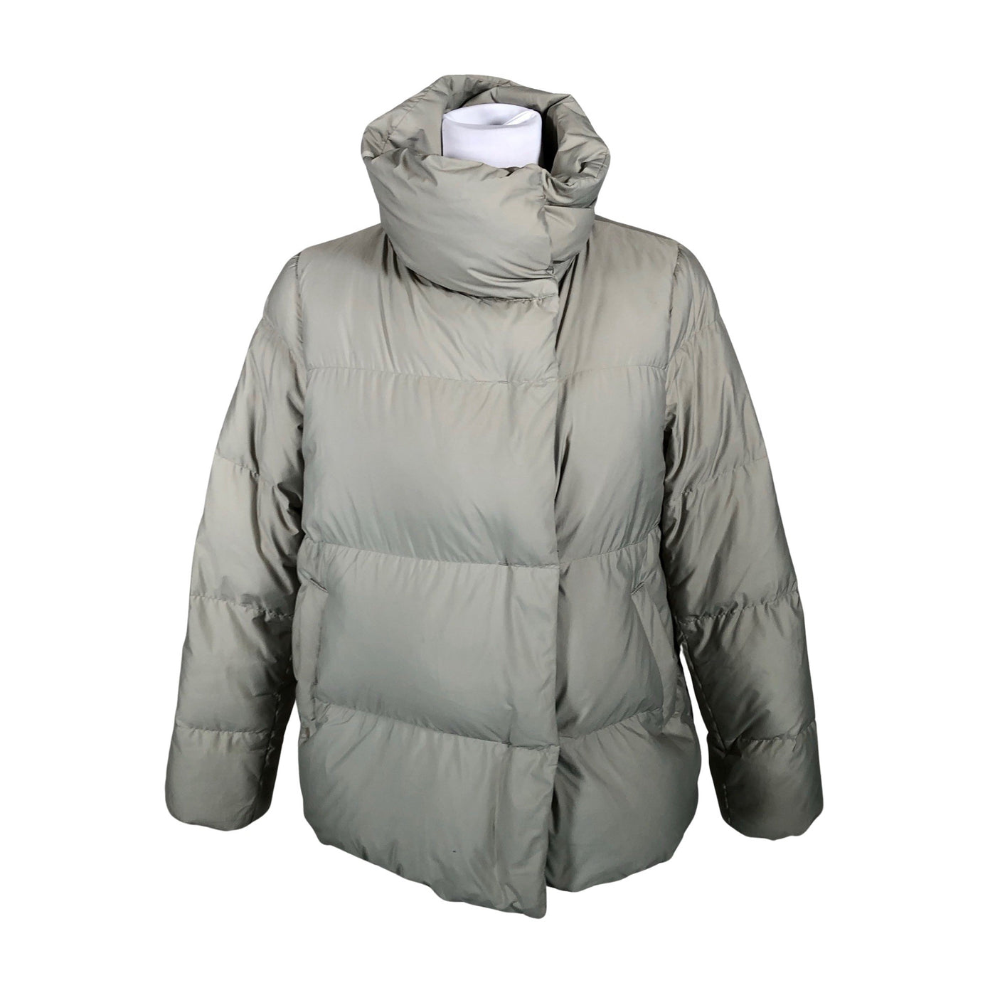 Unisex Massimo Dutti - Down jacket, size 36 - Green (1)