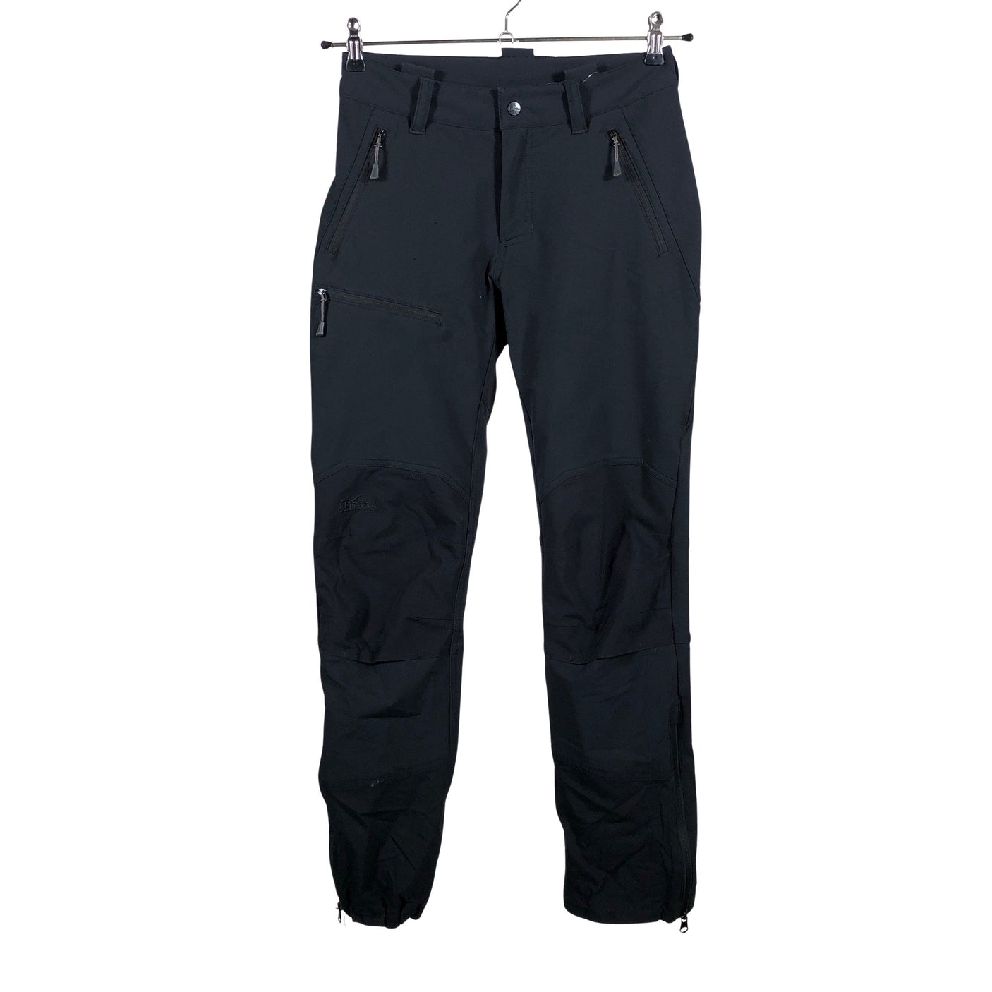 Unisex Tierra - Outdoor pants, size 34 - Black (1)