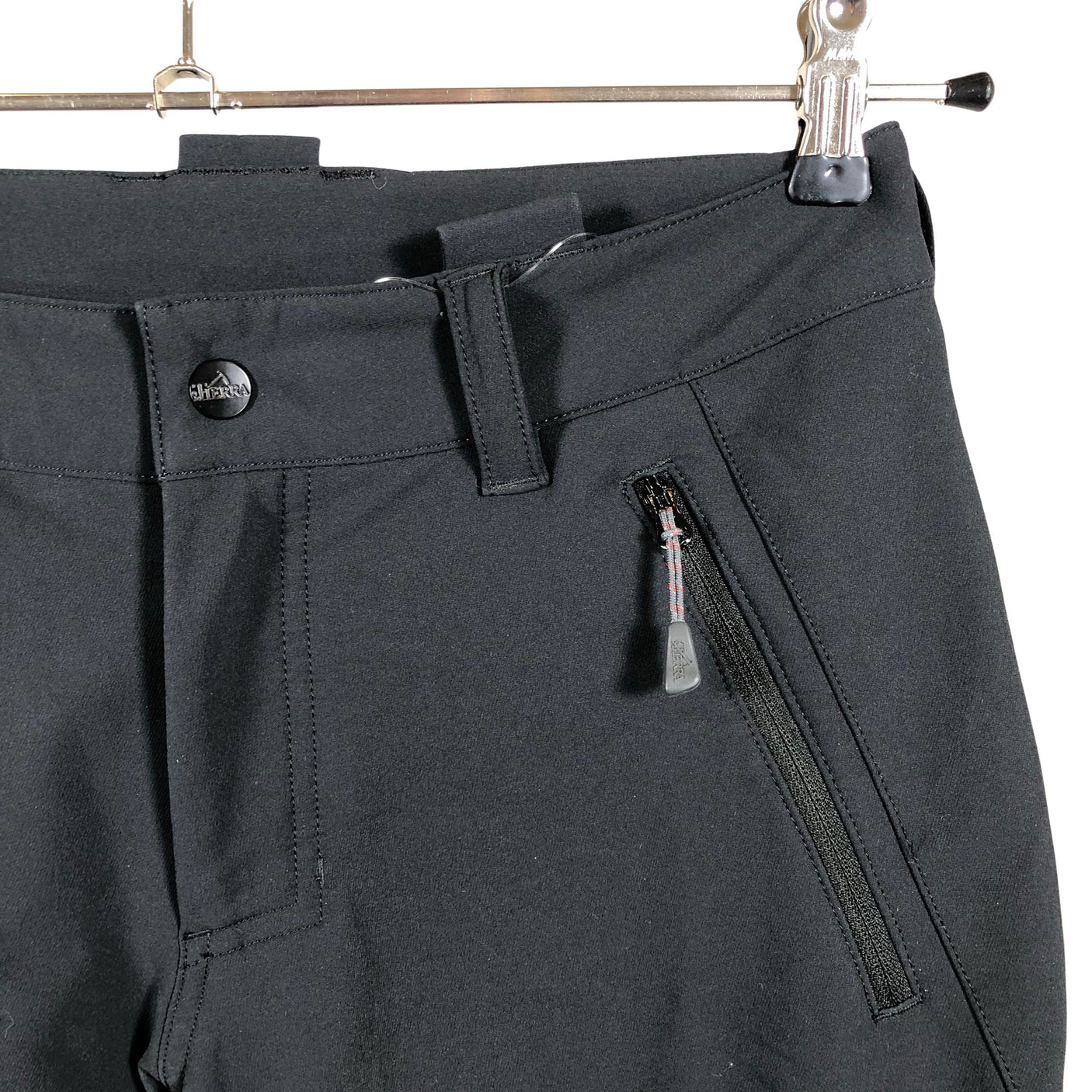 Unisex Tierra - Outdoor pants, size 34 - Black (3)