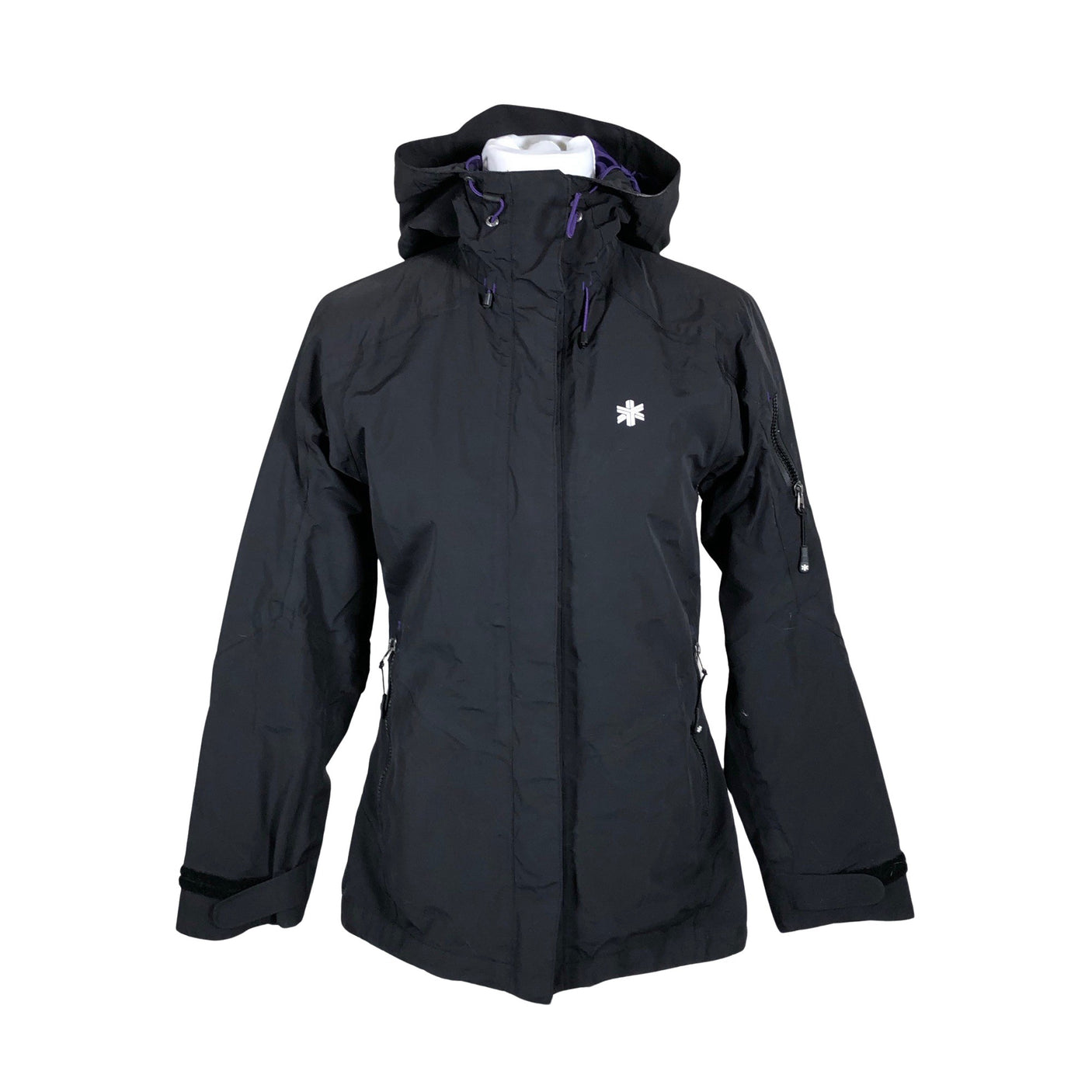 Unisex Áhkká - Outdoor jacket, size 34 - Black (1)