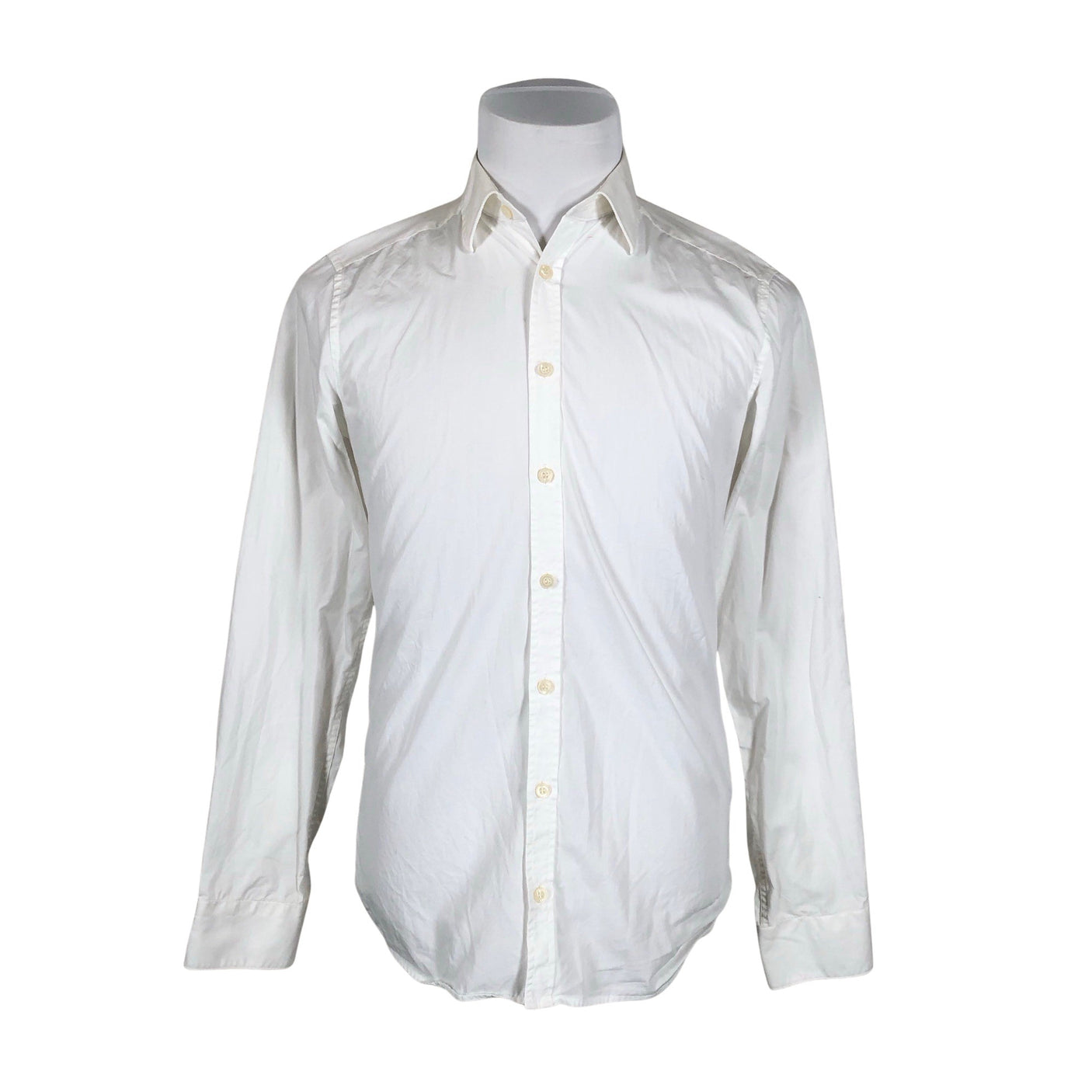 Unisex Tiger of Sweden - Collared shirt, size M - White (1)