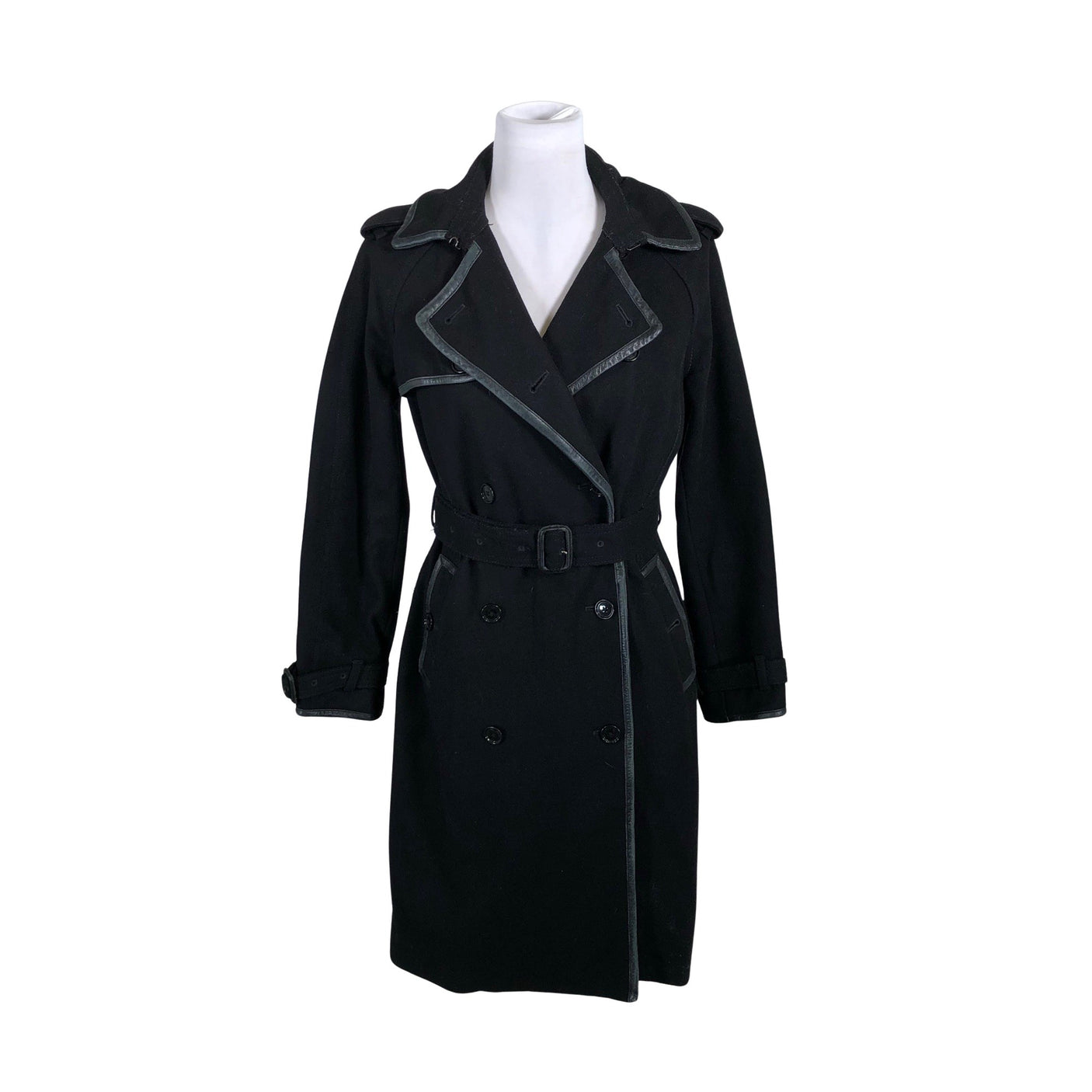 Unisex J.Lindeberg - Wool coat, size 36 - Black (1)