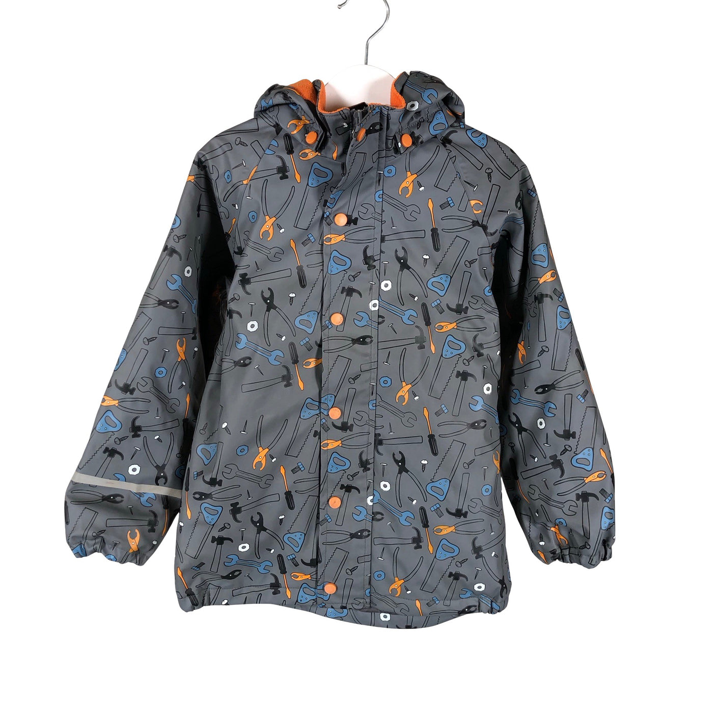 Unisex CeLaVi - Rain jacket, size 116 - 122 - Gray (1)