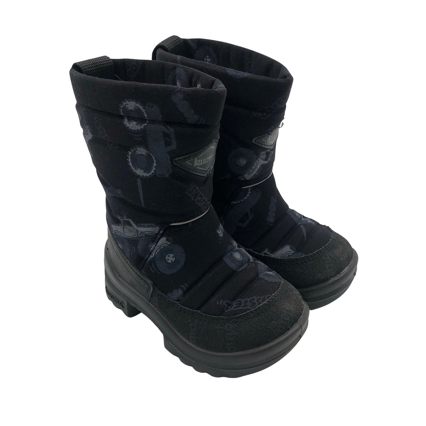 Unisex Kuoma - Winter shoes, size 24 - Black (2)