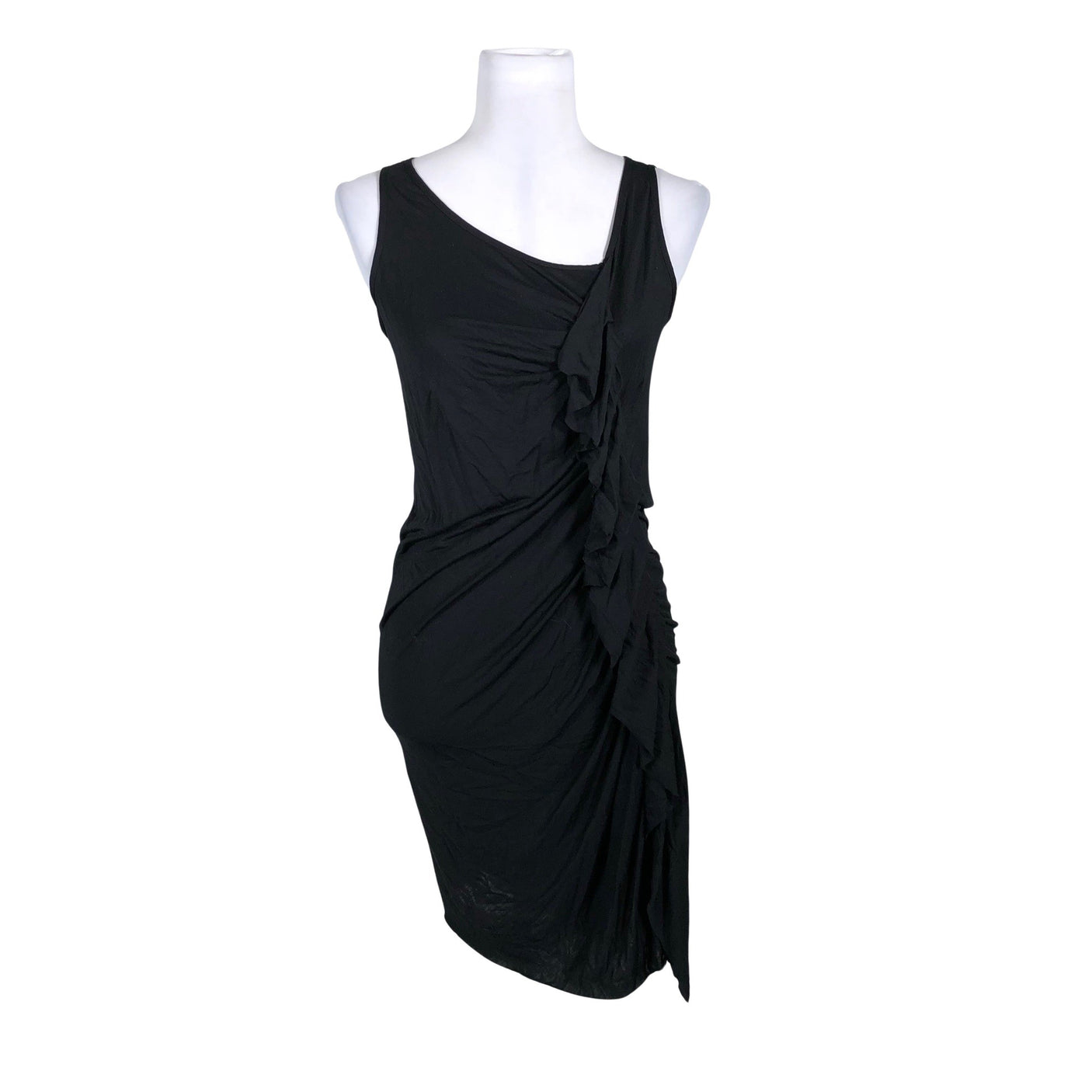 Unisex Benetton - Tricot dress, size 34 - Black (1)
