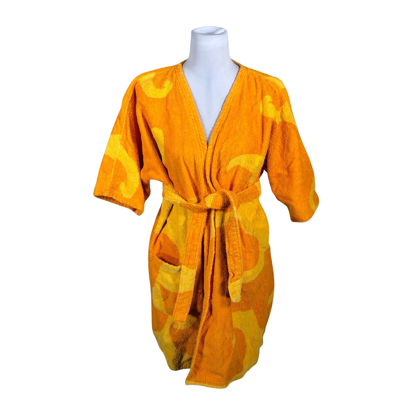 Unisex Marimekko - Bathrobe, size 38 - Orange (1)
