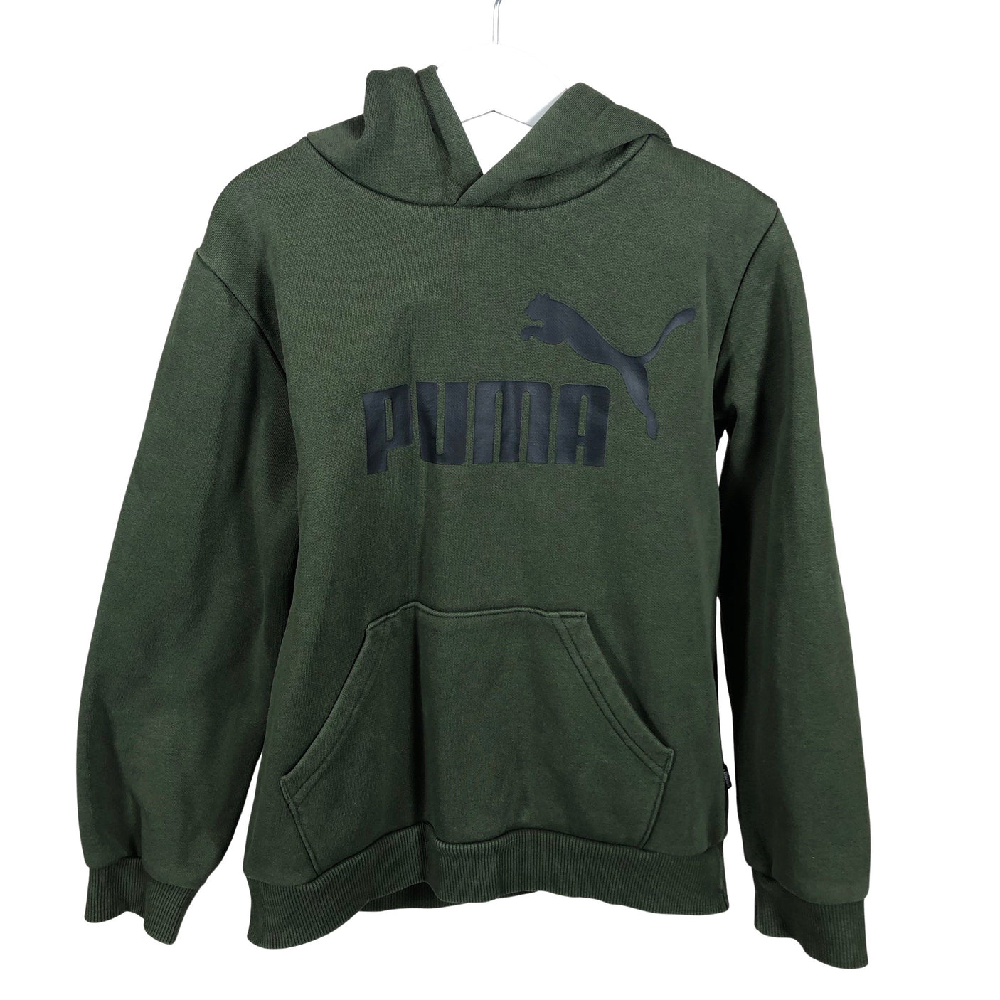 Unisex Puma - Hoodie, size 134 - 140 - Green (1)