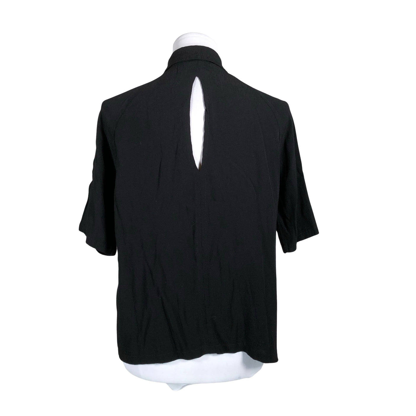 Unisex Elvine - Short-sleeved blouse, size 38 - Black (2)
