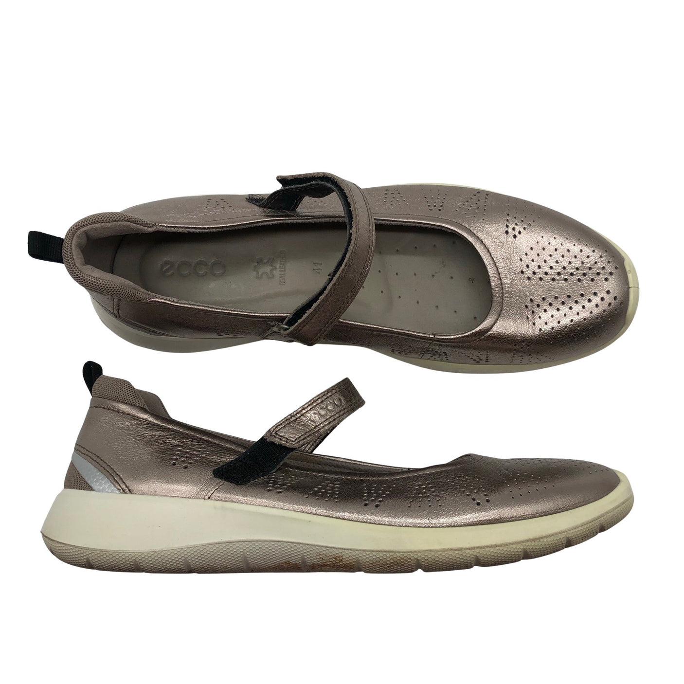 Unisex Ecco - Walking shoes, size 41 - Gold (1)