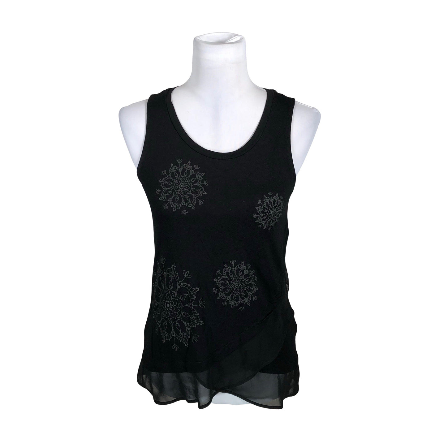 Unisex Desigual - Tricot tank top, size 38 - Black (1)