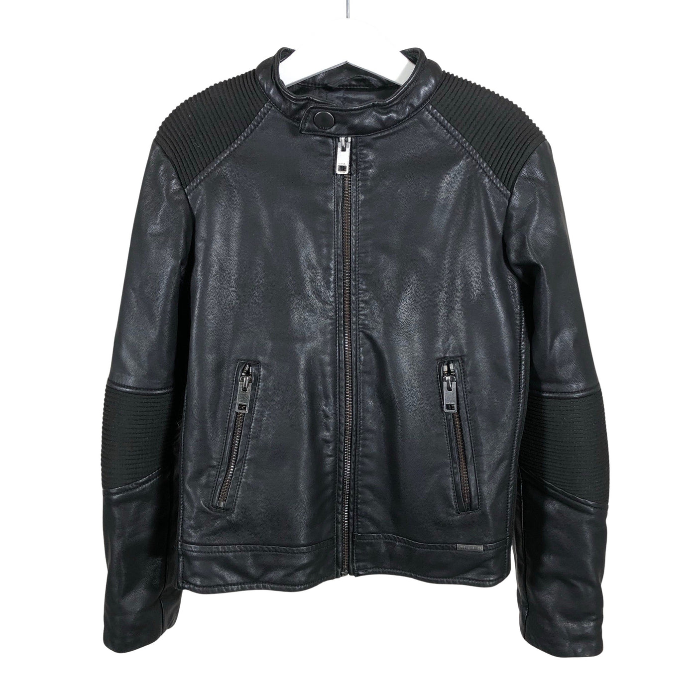 Unisex Diesel - Leather jacket, size 122 - 128 - Black (1)