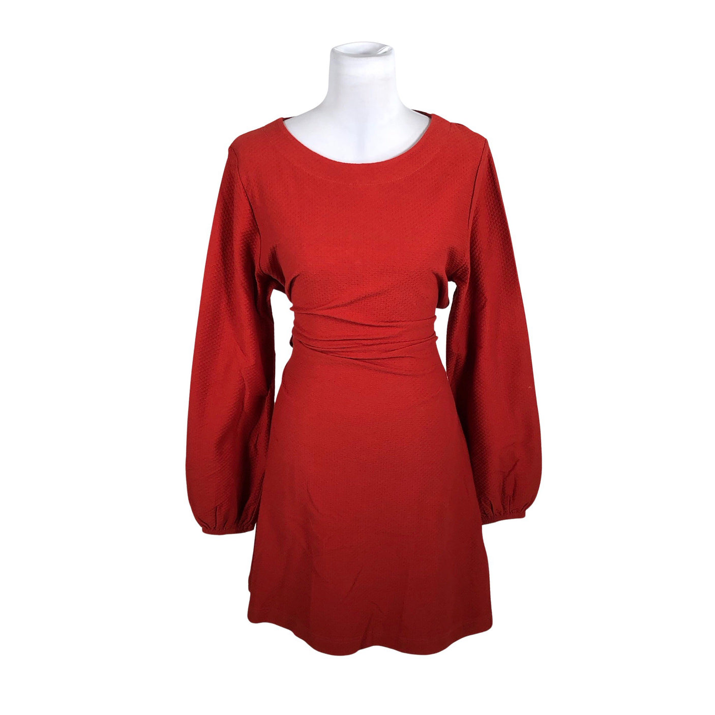 Unisex NOSH - Tricot dress, size 40 - Orange (1)