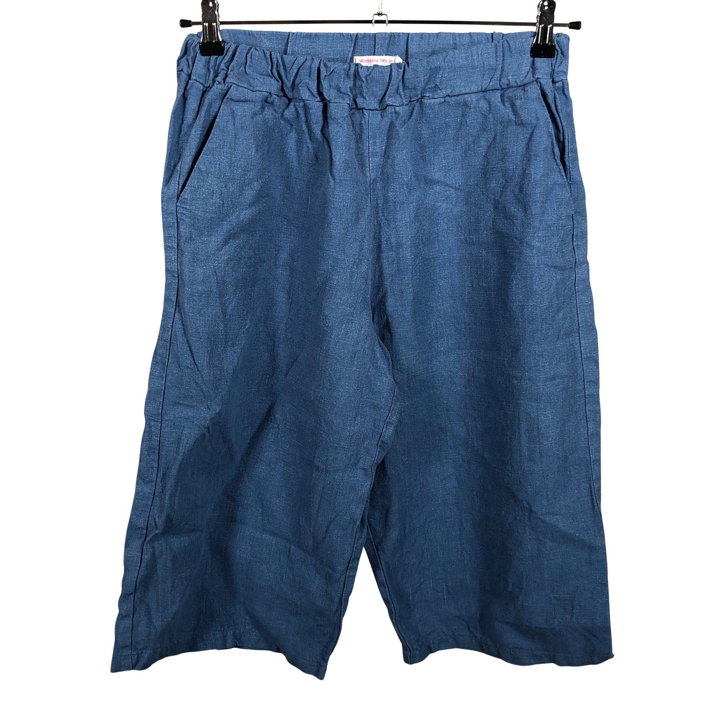 Unisex Aleksiina Design - Capri pants, size 38 - Blue (1)