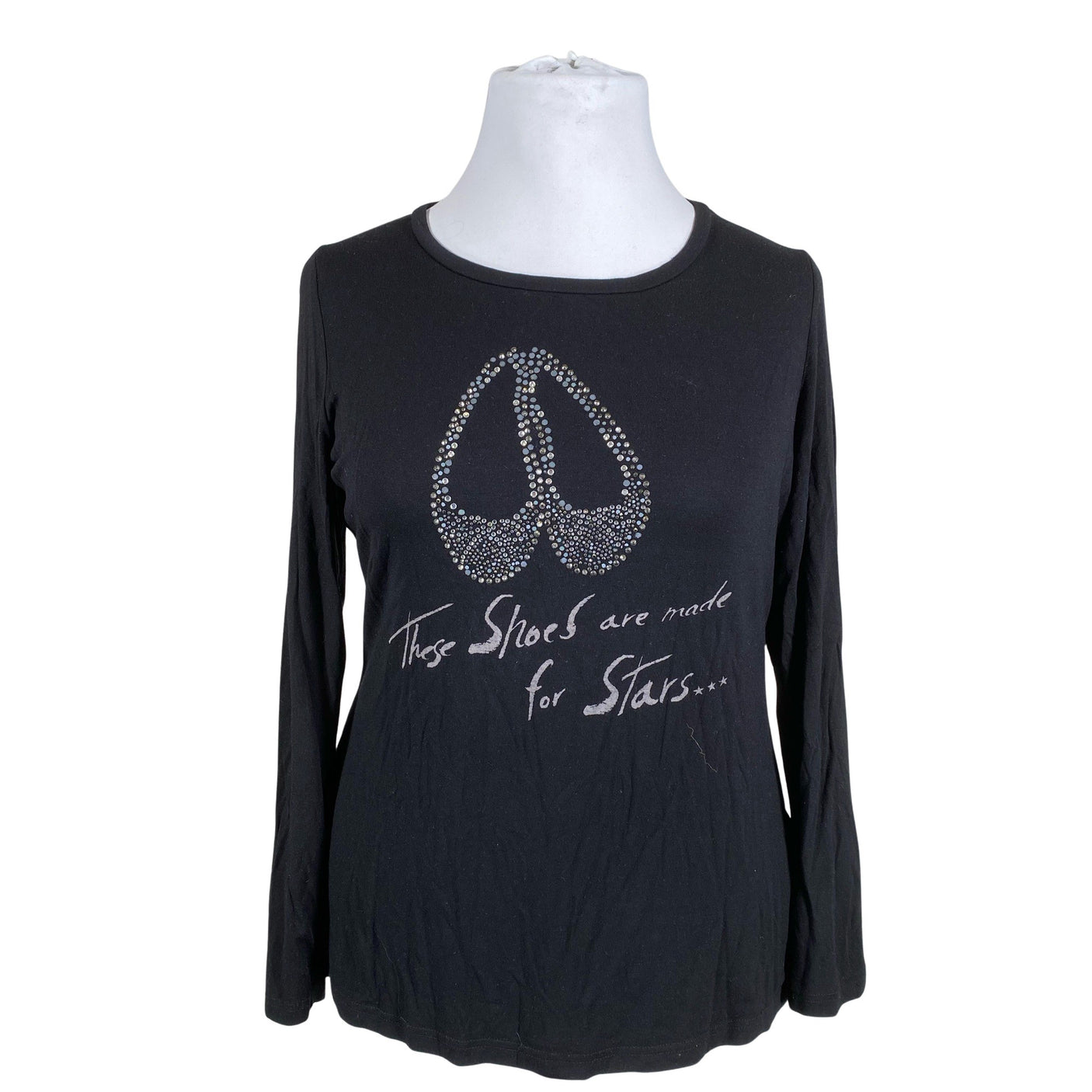 Unisex Taifun - Tricot shirt, size 42 - Black (1)