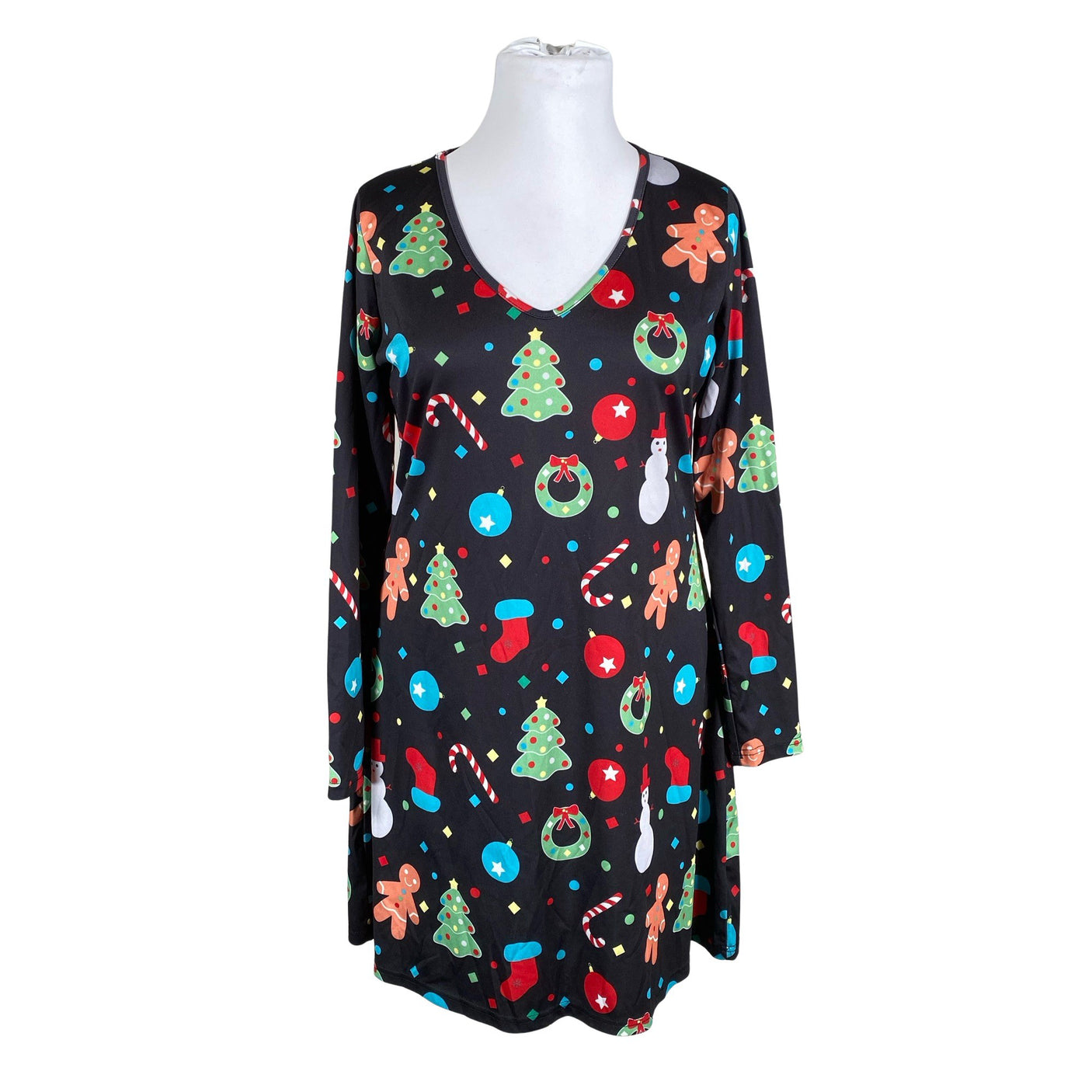 Unisex Rosegal - Tricot dress, size 44 - Black (1)