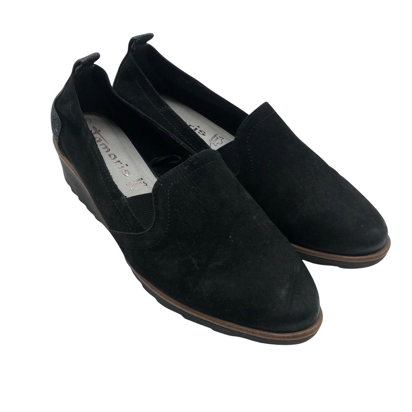 Unisex Tamaris - Loafers, size 39 - Black (2)