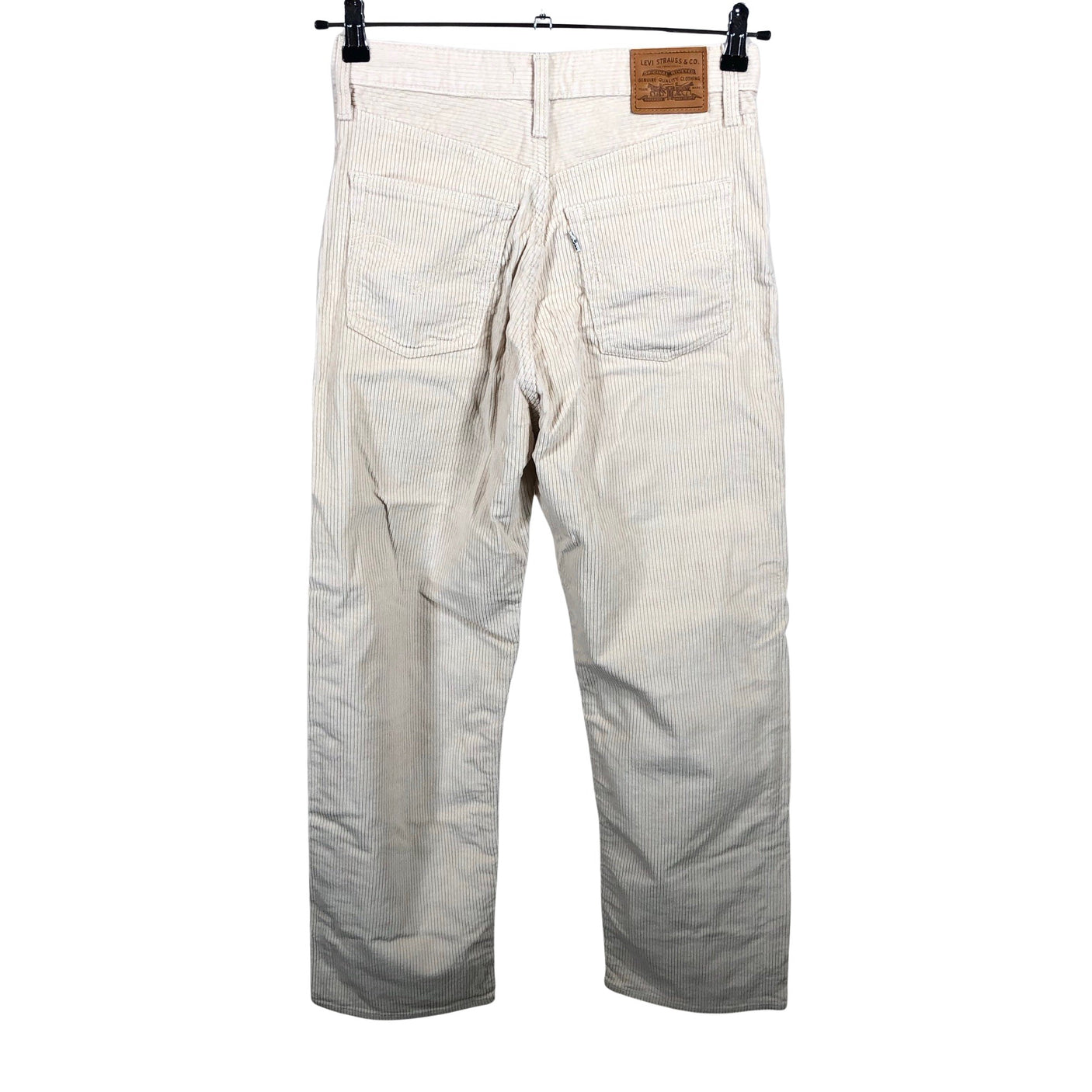 Unisex Levi's - Velvet pants, size W28 - Natural white (2)