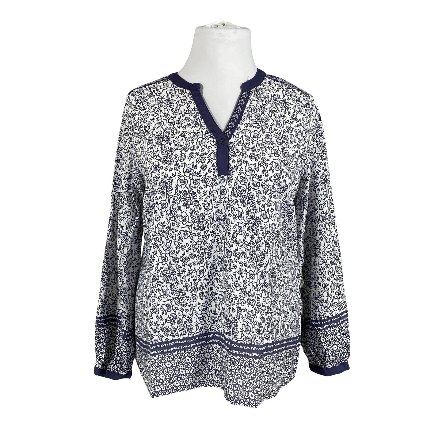 Unisex Cream - Blouse, size 44 - White (1)