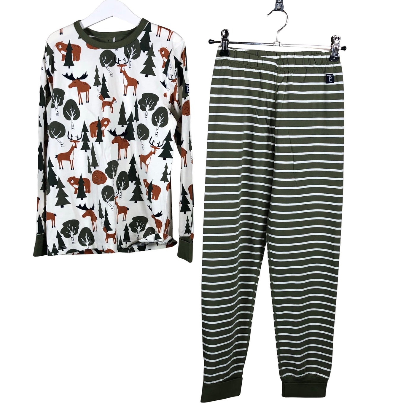 Unisex Polarn O. Pyret - Nightwear, size 134 - 140 - Green (1)